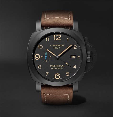 panerai luminor 1950 3 days gmt automatic ceramica replica|panerai luminor 1950 flyback.